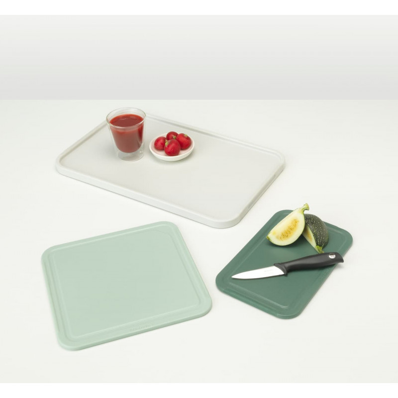 Brabantia TASTY+ Chopping Board Set, 3 Pieces, Mixed