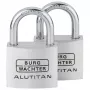 BURG WÄCHTER Duo 77040 SB Padlock, Silver
