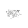Keeeper Basket S 30x20x13cm Fritz transparent