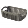 Curver Knit Basket A6, 19x14x7 cm, Brown
