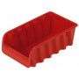Curver DIY Stack Bin Profi 3 Stackable Parts Bin, 20.9 x 11.5 x 7.5 cm, Red (0804953586)