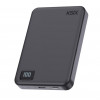 Ksix Powerbank Magslim 10000 mAh Magnetic 15W USB-C PD 20W Digital Display Black
