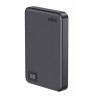 Ksix Powerbank Magslim 10000 mAh Magnetic 15W USB-C PD 20W Digital Display Black
