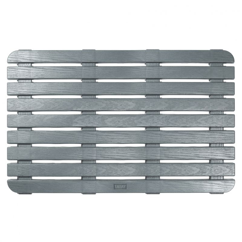 Tatay Shower Mat, 80 x 50 cm, Grey