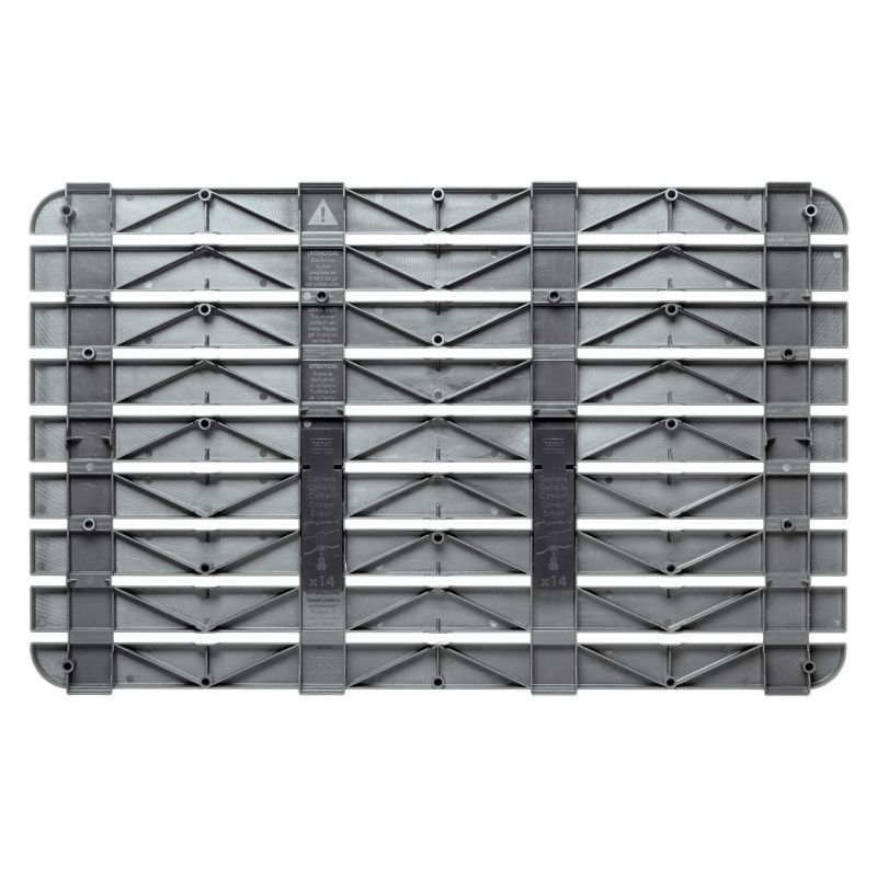 Tatay Shower Mat, 80 x 50 cm, Grey