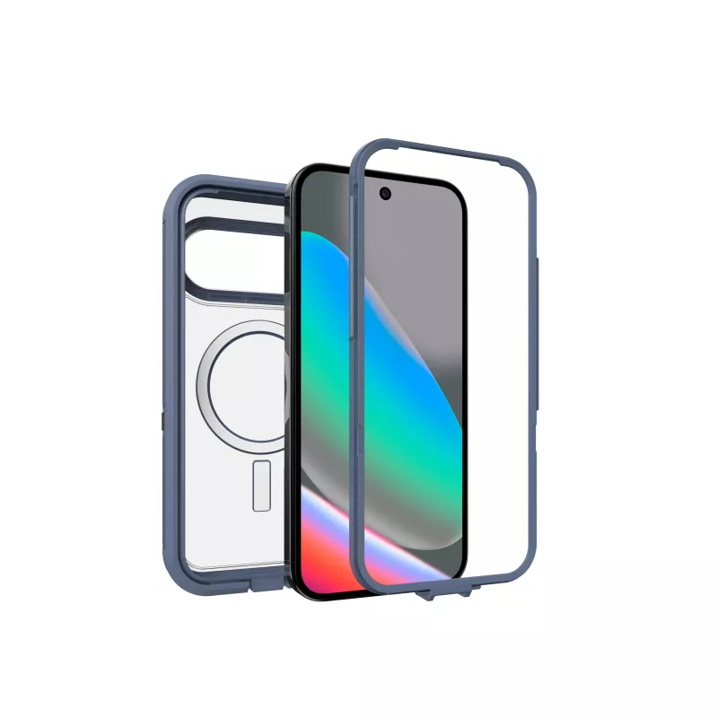 OtterBox Defender Series Pro XT Case with Pixelsnap for Google Pixel 10 / 10 Pro, Baby Blue Jeans