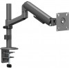 Secomp STANDARD Monitor Arm for Pole Mounting, Mechanical Spring, 17–32 inch, max. 10 kg, Black