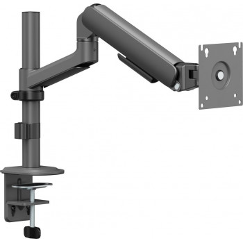 Secomp STANDARD Monitor Arm for Pole Mounting, Mechanical Spring, 17–32 inch, max. 10 kg, Black