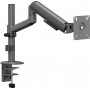 Secomp STANDARD Monitor Arm for Pole Mounting, Mechanical Spring, 17–32 inch, max. 10 kg, Black