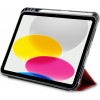 OtterBox React Series Ultra-Slim Flip Case for Apple iPad 10.9 inch (10th Generation) - Black/Red