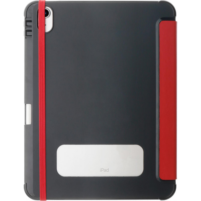 OtterBox React Series Ultra-Slim Flip Case for Apple iPad 10.9 inch (10th Generation) - Black/Red