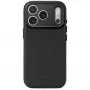 Decoded Leather Backcover - leather case for iPhone 18 Pro / 17 Pro compatible with MagSafe (black)