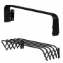 Sauber Wall-Mounted Clothes Drying Rack, 3 m / 60 cm, Black