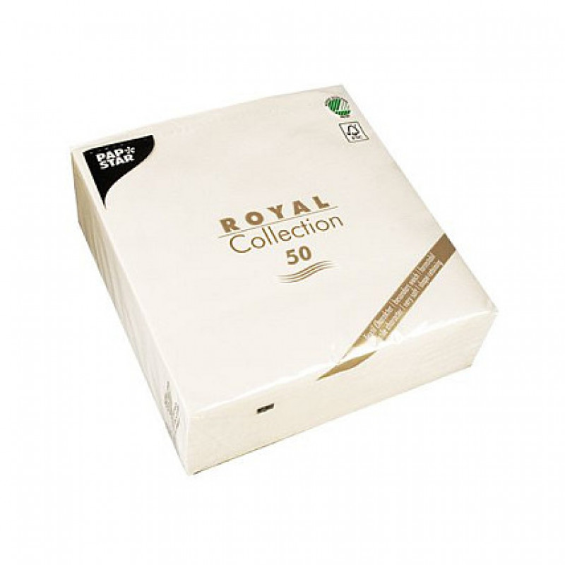 PAPSTAR napkins 40.0 x 40.0 cm 3-ply white