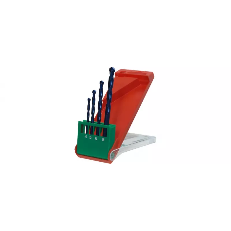 KWB Porcelain Stoneware Tile Drill Bit Set 4-8, 4-Piece
