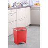 Tatay Millenium Pedal Bin, 23 L, Red