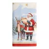 PAPSTAR Tablecloth Dear Santa 37224 white 120.0 x 180.0 cm
