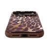 Laut Huex Wave Case for iPhone 18 Pro / 17 Pro, MagSafe, Mocha Leopard