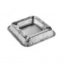 PAPSTAR Disposable Ashtray, Silver