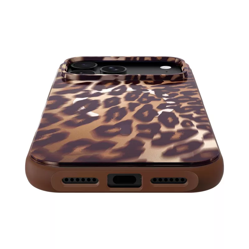 Laut Huex Wave Case for iPhone 18 Pro Max / 17 Pro Max, MagSafe, Mocha Leopard