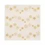PAPSTAR “Golden Snowflakes” Christmas Napkins 330 x 330 mm, Printed, 1/4 Fold, 3-Ply