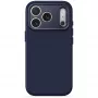 Decoded AntiMicrobial Silicone Back Cover for iPhone 18 Pro Max / 17 Pro Max, MagSafe Compatible, Atlantic Blue