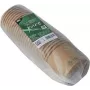 PAPSTAR pure Soup Cup, Round, 350 ml, Brown, Unbleached Virgin Fibre Cardboard with Organic Coating