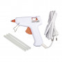 Rayher Mini Low-Temperature Hot Glue Gun, White