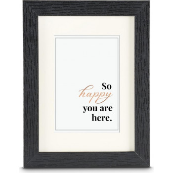 Hama wooden frame Serena, Black, 10 x 15 cm