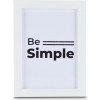 Hama wooden frame Arian, White, 10 x 15 cm
