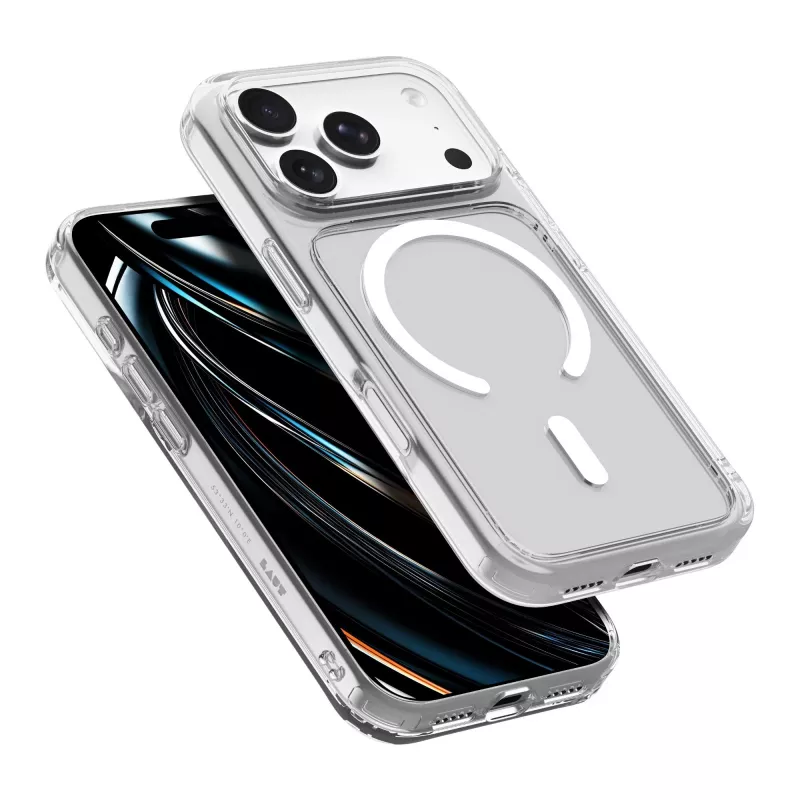 Laut Crystal Fluro Case for iPhone 18 Pro Max / 17 Pro Max, MagSafe, Crystal