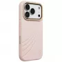 UNIQ Coehl Serina Case for iPhone 18 Pro / 17 Pro, Magnetic Charging, Pink