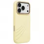 UNIQ Coehl Serina Case for iPhone 18 Pro / 17 Pro, Magnetic Charging, Yellow