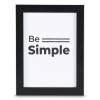 Hama wooden frame Arian, Black, 13 x 18 cm