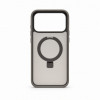 Evelatus Shield Case with MagSafe & Stand for Apple iPhone 18 Pro Max, Matte Ring, Smoke Grey