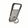 Evelatus Shield Case with MagSafe & Stand for Apple iPhone 18 Pro Max, Matte Ring, Smoke Grey