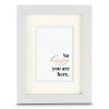 Hama wooden frame Serena, White, 10 x 15 cm