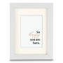 Hama wooden frame Serena, White, 10 x 15 cm