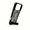 Evelatus Rubber Coated MagSafe Case with Stand for Apple iPhone 18 Pro Max, Black