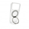 Evelatus Hybrid MagSafe Case with 360 Metal Stand for Apple iPhone 18 Pro Max, PC+TPU, Transparent