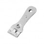 FACKELMANN Glass scraper silver