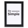 Hama wooden frame Arian, Black, 10 x 15 cm