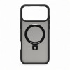 Evelatus Shield Case with MagSafe & Stand for Apple iPhone 18 Pro, Matte Ring, Black