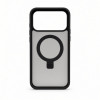 Evelatus Shield Case with MagSafe & Stand for Apple iPhone 18 Pro, Matte Ring, Black