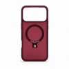 Evelatus Shield Case with MagSafe & Stand for Apple iPhone 18 Pro, Matte Ring, Burgundy