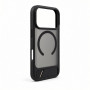 Evelatus Rubber Coated MagSafe Case with Stand for Apple iPhone 18 Pro, Black