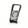 Evelatus Rubber Coated MagSafe Case with Stand for Apple iPhone 18 Pro, Smoke Grey