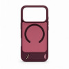 Evelatus Rubber Coated MagSafe Case with Stand for Apple iPhone 18 Pro, Burgundy