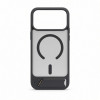 Evelatus Rubber Coated MagSafe Case with Stand for Apple iPhone 18 Pro Max, Smoke Grey