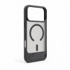 Evelatus Rubber Coated MagSafe Case with Stand for Apple iPhone 18 Pro Max, Smoke Grey
